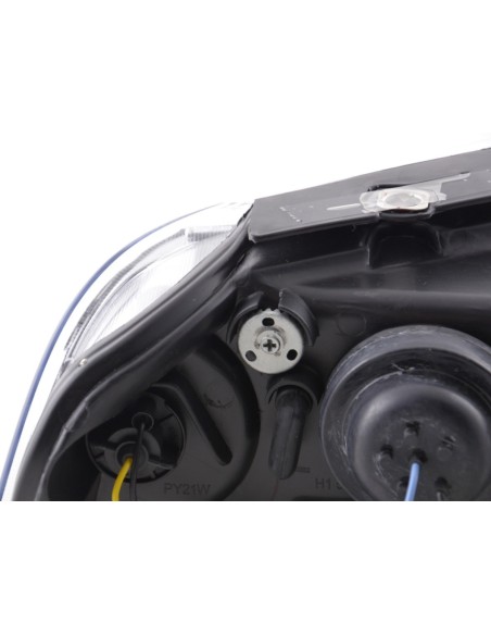 Faro Daylight LED DRL look VW Passat tipo 3BG 00-05 cromato per guida a destra