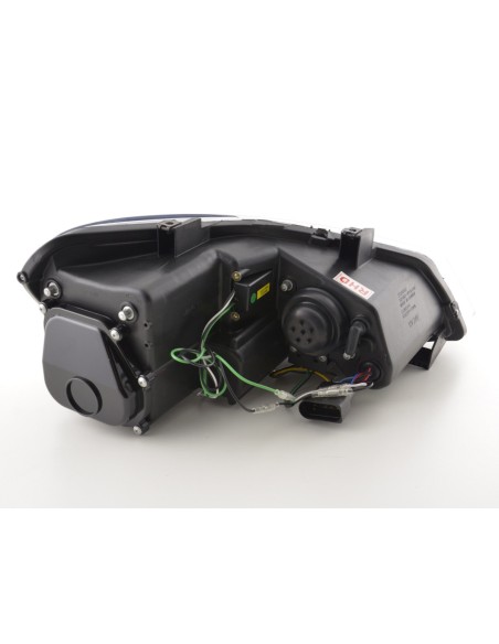 Faro Daylight LED DRL look VW Polo tipo 6R 2010- cromato per guida a destra