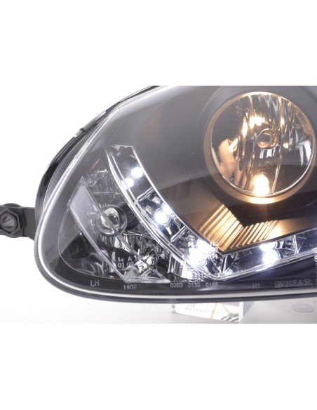 Faro diurno Luce di marcia diurna a LED VW Golf 5 tipo 1K 03-08 nero per guida a destra