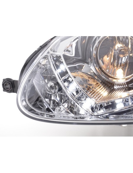 Faro Daylight Luce di marcia diurna a LED VW Golf 5 tipo 1K 03-08 cromato per guida a destra