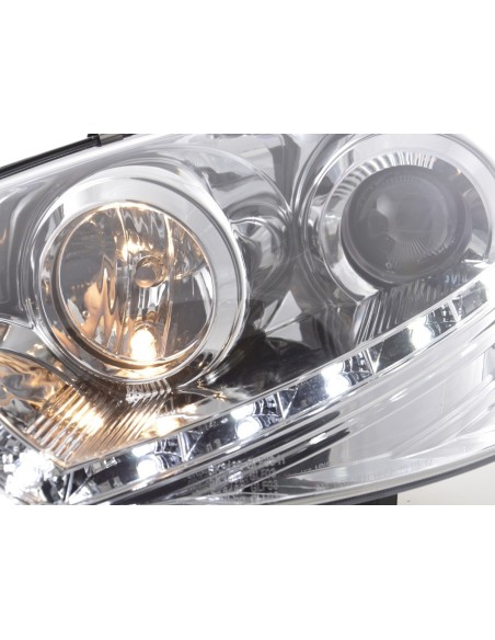 Faro Daylight Luce di marcia diurna a LED VW Golf 5 tipo 1K 03-08 cromato per guida a destra