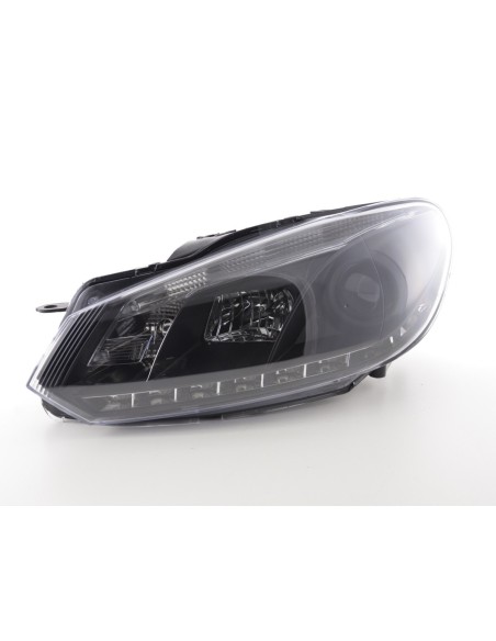 Faro diurno Luci di marcia diurna a LED VW Golf 6 tipo 1K 08- nero per guida a destra