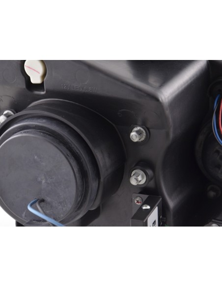Faro diurno Luci di marcia diurna a LED VW Golf 6 tipo 1K 08- nero per guida a destra