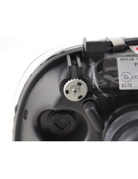 Faro Daylight Luci di marcia diurna a LED VW Golf 3 91-97 nero per guida a destra