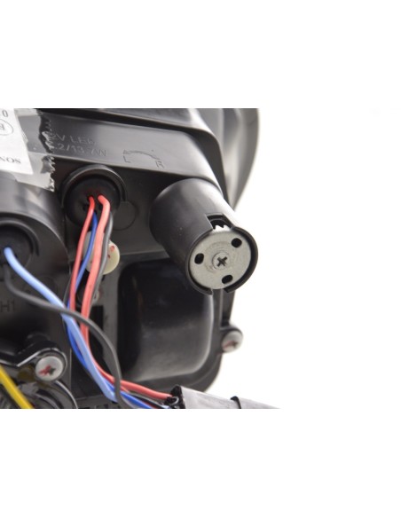 Faro Daylight Luce di marcia diurna a LED VW Golf 4 97-03 cromato per veicoli con guida a destra