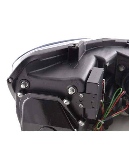 Faro diurno Luci di marcia diurna a LED VW Polo 6R 09- cromato per guida a destra