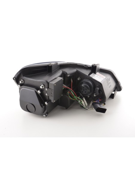 Faro diurno Luci di marcia diurna a LED VW Polo 6R 09- nero per veicoli con guida a destra