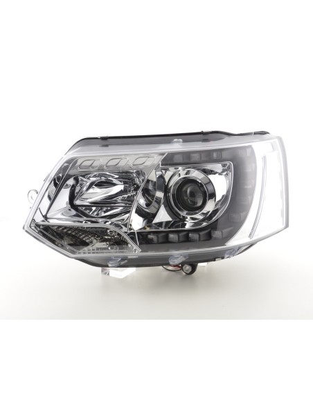 Fari Daylight Luci di marcia diurna a LED VW Bus T5 dal 2009 cromate