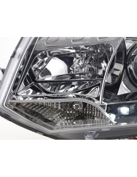 Fari Daylight Luci di marcia diurna a LED VW Bus T5 dal 2009 cromate