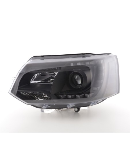 Set fari Daylight Luci di marcia diurna a LED VW Bus T5 dal 2009 nere