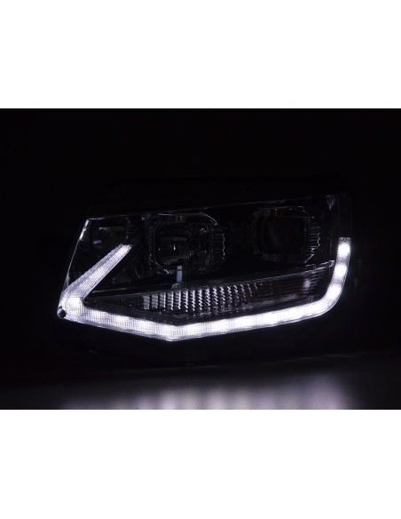 Fari Daylight Luci di marcia diurna a LED VW Bus T6 dal 2015 cromate