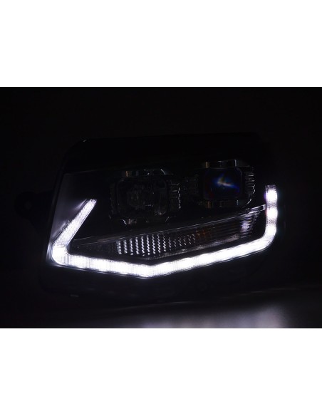 Set fari Daylight Luci di marcia diurna a LED VW Bus T6 dal 2015 nere