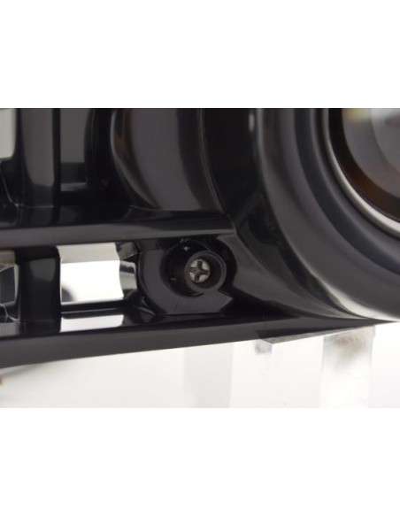 Fendinebbia VW Golf 4 98-02 nero con copertura