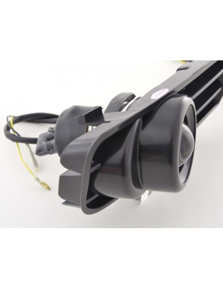 Fendinebbia VW Golf 4 98-02 nero con copertura