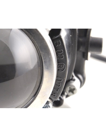 Fendinebbia VW Golf 4 98-02 nero con copertura
