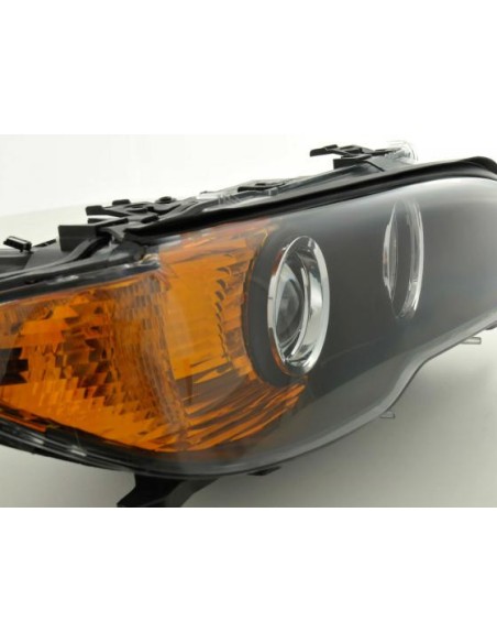 Ricambio faro destro BMW 3er E46 Coupe 03-06, nero