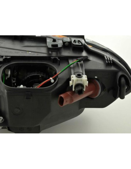 Ricambio faro destro BMW 3er E46 Coupe 03-06, nero