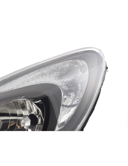Ricambio faro sinistro Opel Corsa D dal 2011 nero