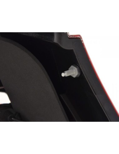 Fanali posteriori VW Golf 4 98-02, rosso / trasparente