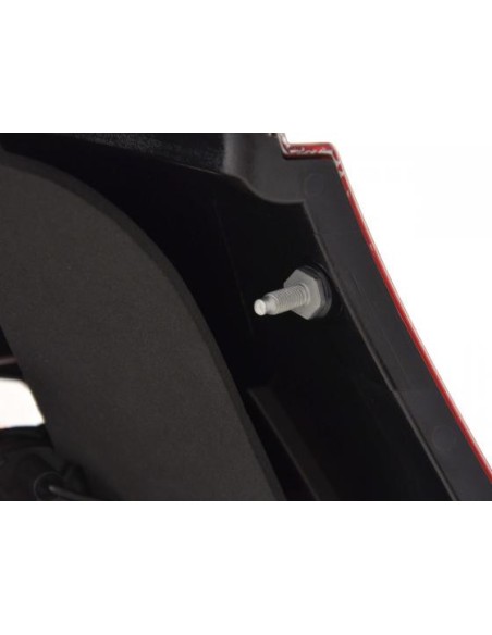 Fanali posteriori VW Golf 4 98-02, rosso / trasparente