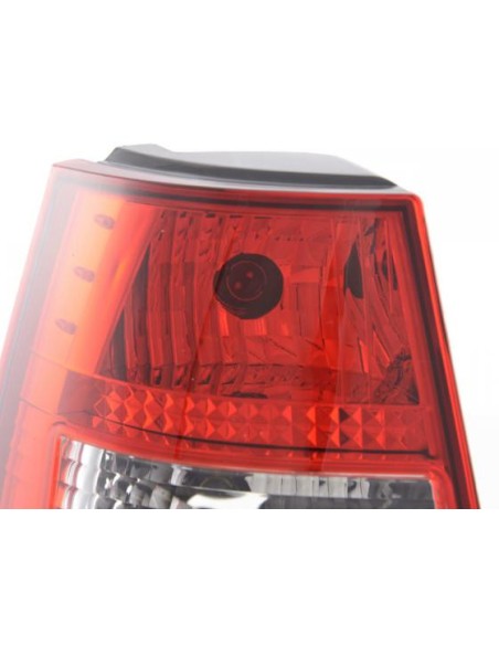 Fanali posteriori VW Golf 4 / Bora Variant 98-03, rosso / trasparente