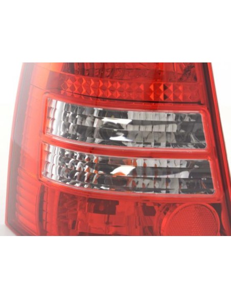 Fanali posteriori VW Golf 4 / Bora Variant 98-03, rosso / trasparente