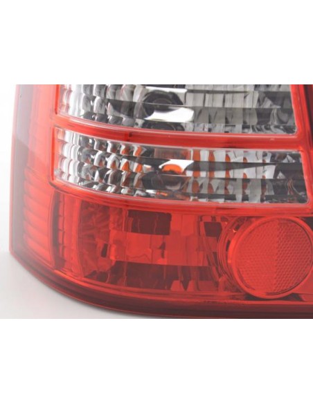Fanali posteriori VW Golf 4 / Bora Variant 98-03, rosso / trasparente