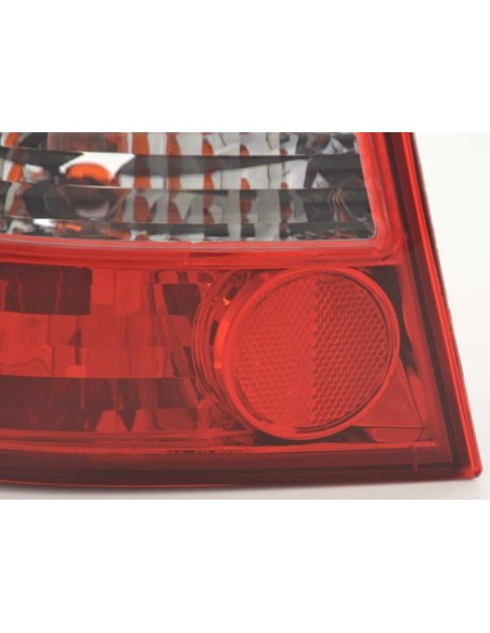 Fanali posteriori VW Golf 4 / Bora Variant 98-03, rosso / trasparente