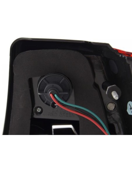Fanali posteriori VW Golf 4 / Bora Variant 98-03, rosso / trasparente