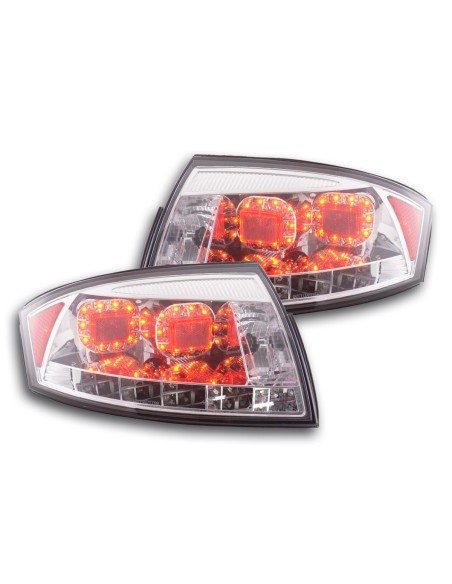 Set di luci posteriori a LED Audi TT tipo 8N 98-06 cromato per guida a destra