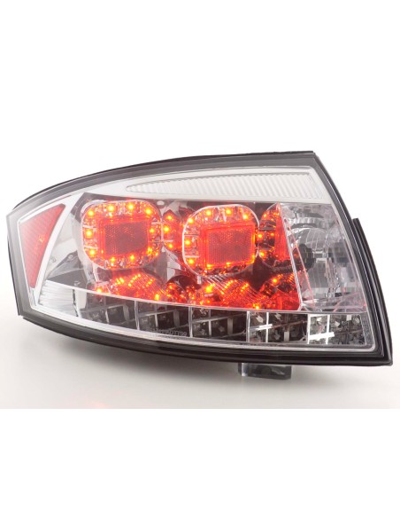 Set di luci posteriori a LED Audi TT tipo 8N 98-06 cromato per guida a destra