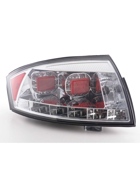 Set di luci posteriori a LED Audi TT tipo 8N 98-06 cromato per guida a destra