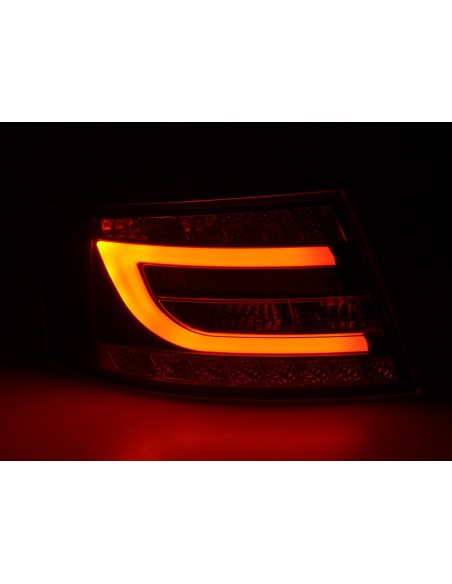 Fanali posteriori a LED set Audi A6 Limo (4F) 04-08 nero