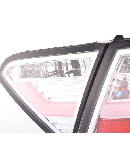 Fanali posteriori a LED Lightbar Audi A5 8T Coupe / Sportback 07-11 cromato