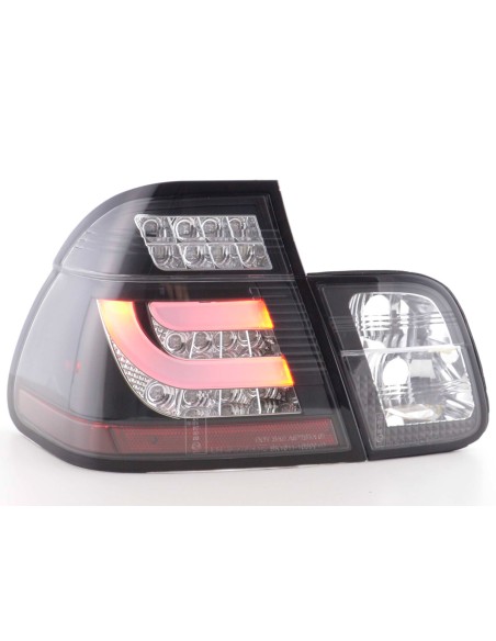 Set di luci posteriori a LED BMW Serie 3 E46 Limo 98-01 nero