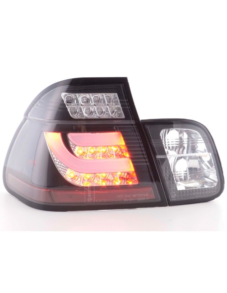 Set di luci posteriori a LED BMW Serie 3 E46 Limo 98-01 nero