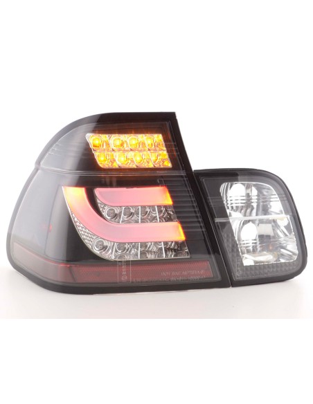 Set di luci posteriori a LED BMW Serie 3 E46 Limo 98-01 nero