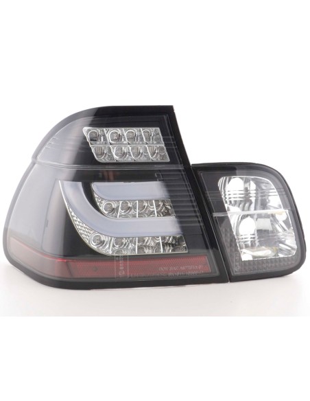 Set di luci posteriori a LED BMW Serie 3 E46 Limo 98-01 nero
