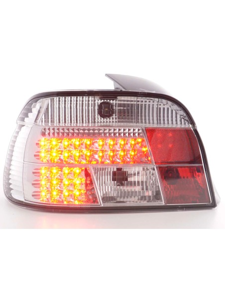 Fanali posteriori a LED set BMW Serie 5 E39 berlina 95-00 cromato