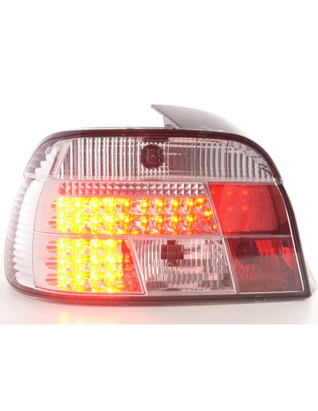 Fanali posteriori a LED set BMW Serie 5 E39 berlina 95-00 cromato