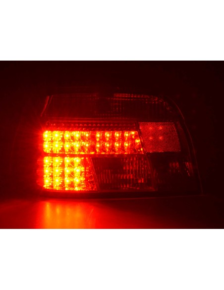 Fanali posteriori a LED set BMW Serie 5 E39 berlina 95-00 cromato