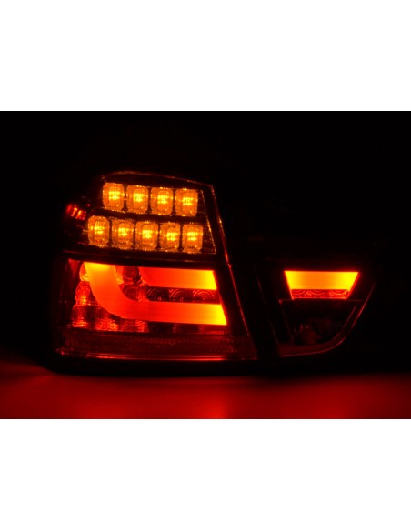 Fanali posteriori a LED set BMW Serie 3 E90 Limo 05-08 nero