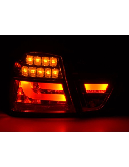 Fanali posteriori a LED set BMW Serie 3 E90 Limo 05-08 nero