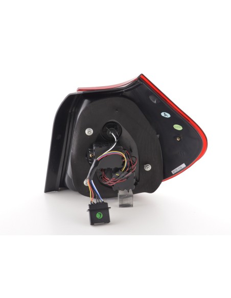 Fanali posteriori a LED set BMW Serie 1 E87 / E81 3/5 porte. 04-06 trasparente / rosso