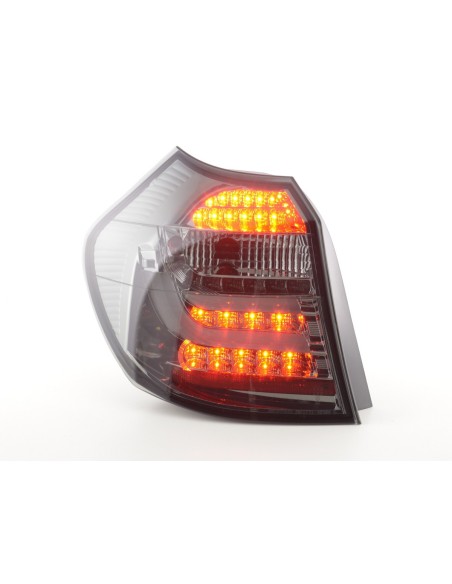 Fanali posteriori a LED set BMW Serie 1 E87 / E81 3/5 porte. 04-06 nero