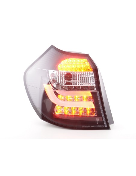 Fanali posteriori a LED set BMW Serie 1 E87 / E81 3/5 porte. 07-11 nero