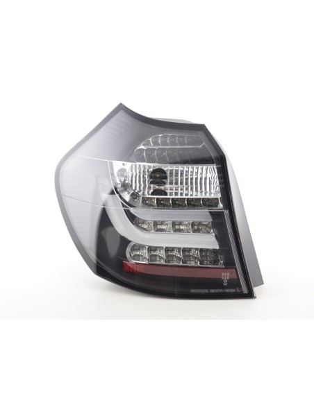 Fanali posteriori a LED set BMW Serie 1 E87 / E81 3/5 porte. 07-11 nero