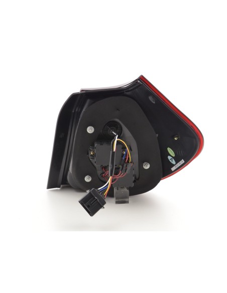 Fanali posteriori a LED set BMW Serie 1 E87 / E81 3/5 porte. 04-07 rosso / nero