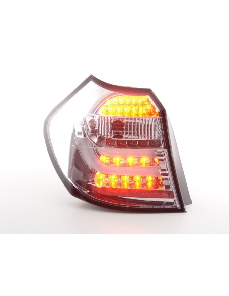 Fanali posteriori a LED set BMW Serie 1 E87 / E81 3/5 porte. 04-07 cromato