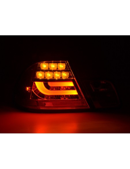 Fanali posteriori a LED set BMW 3er E46 Coupe 03-07 cromato